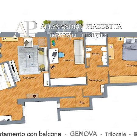 Casa Ri Al Mare Apartman Genova Kültér fotó